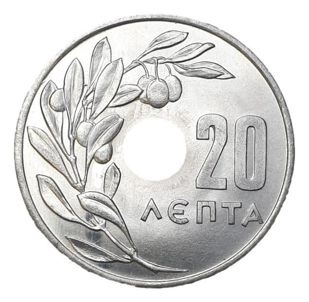 Greece - 20 Lepta 1964, Constantine II, UNC